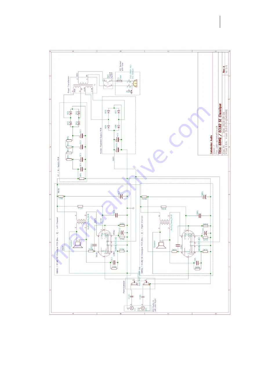 Caledonian Audio 6BM8/ECL82 SE Assembly Manual Download Page 55