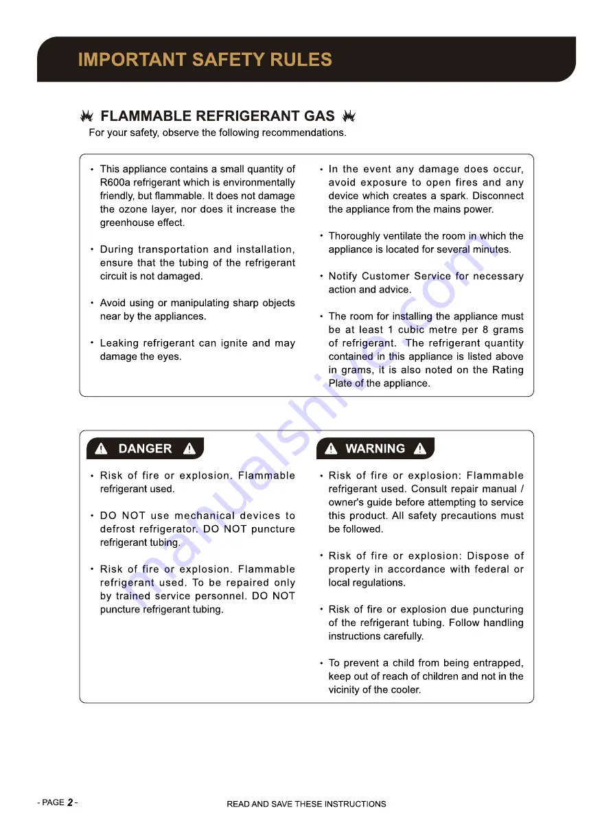 Ca'Lefort Clf-BS24 Manual Download Page 5