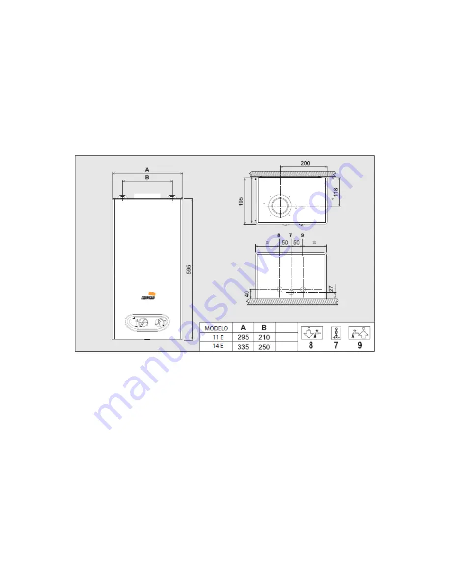 calentador Supreme 11e Installation & Maintenance Download Page 1