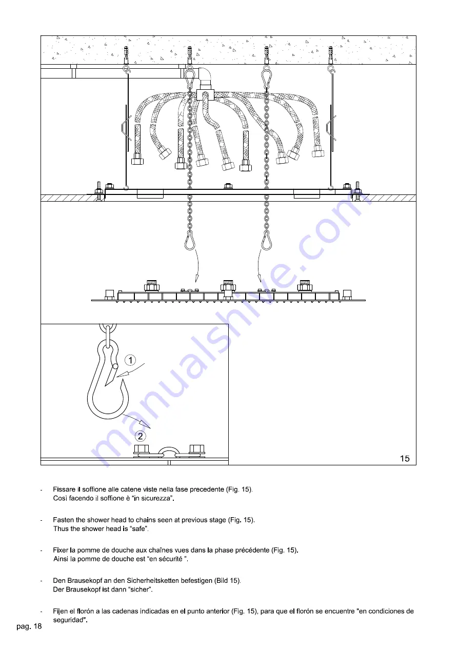 Calflex CARIMALI DREAM 23000-CR Installation Manual Download Page 18