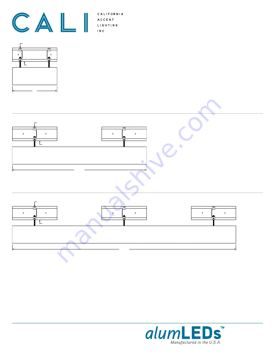 CALI alumLEDs ALS500T-RMW-MI Installation Instructions Manual Download Page 10