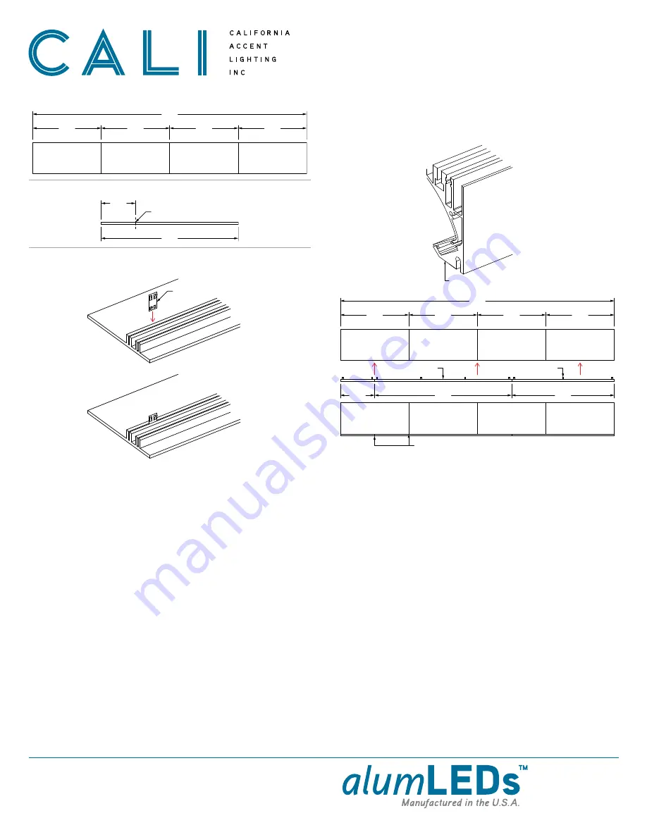 CALI alumLEDs ALS500T-RMW-TB Скачать руководство пользователя страница 13