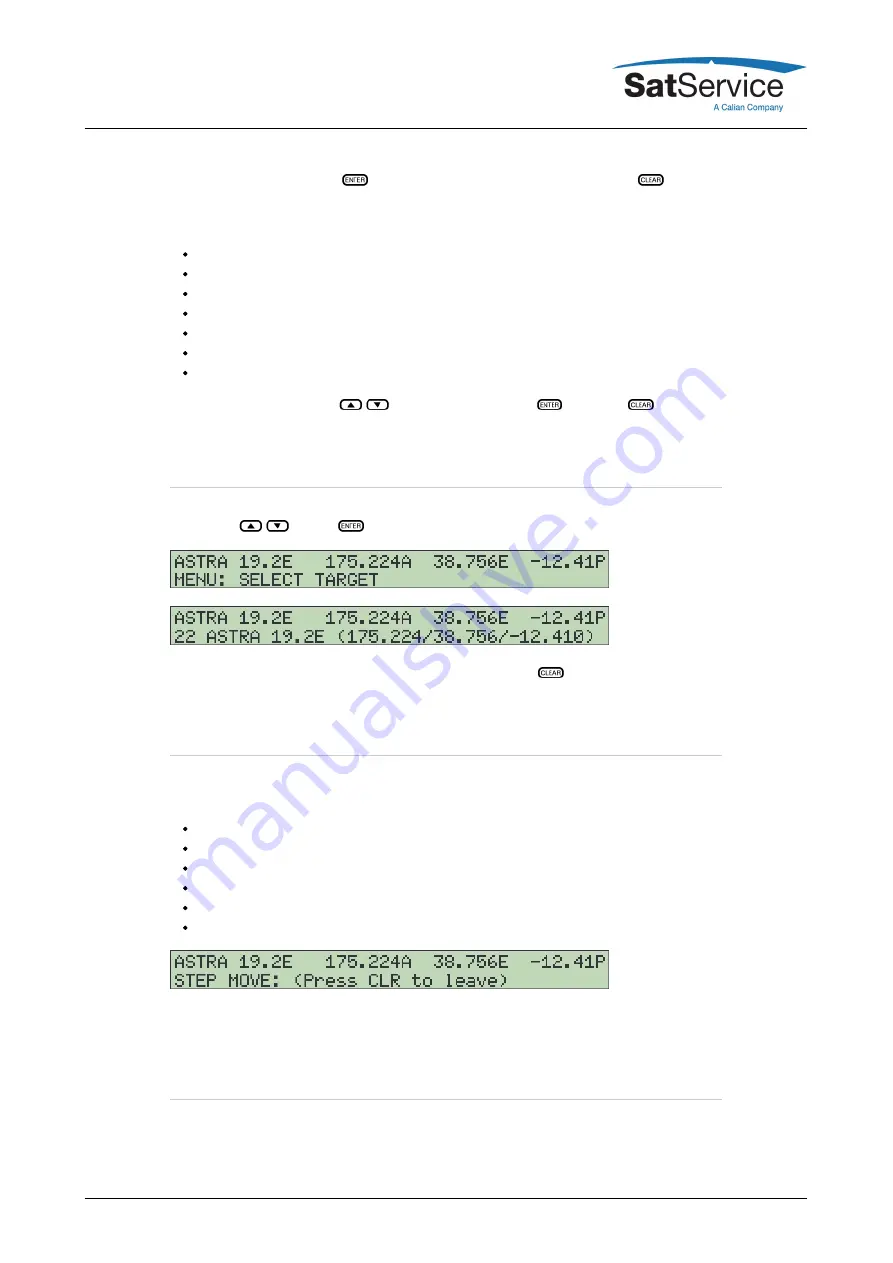 Calian SatService sat-nms ACU-19 User Manual Download Page 37