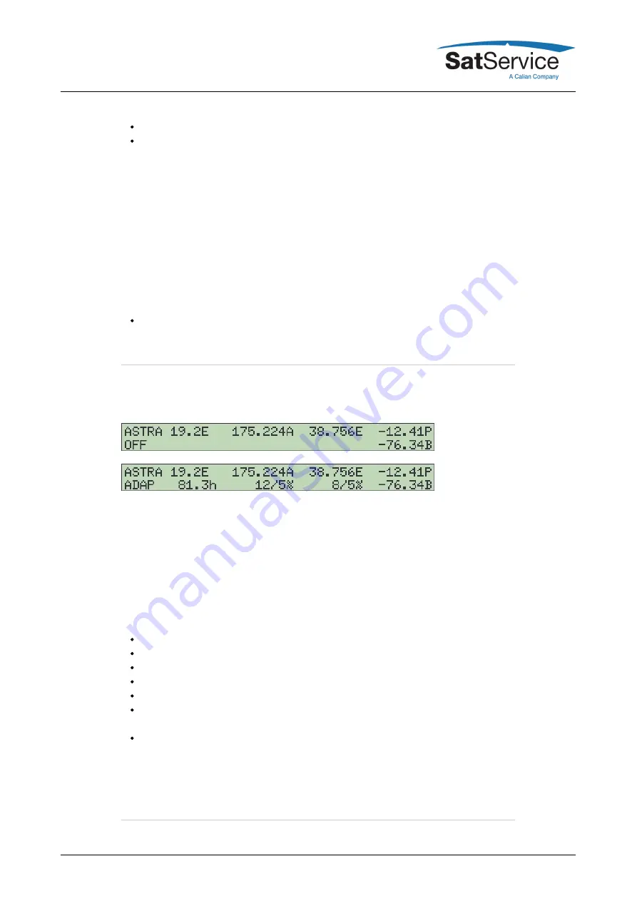 Calian SatService sat-nms ACU-19V Скачать руководство пользователя страница 36