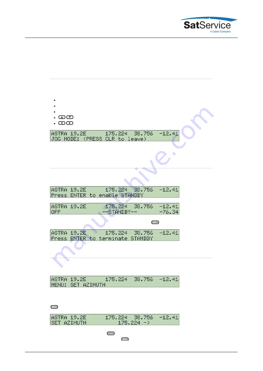 Calian SatService sat-nms ACU-ODU-DC User Manual Download Page 40