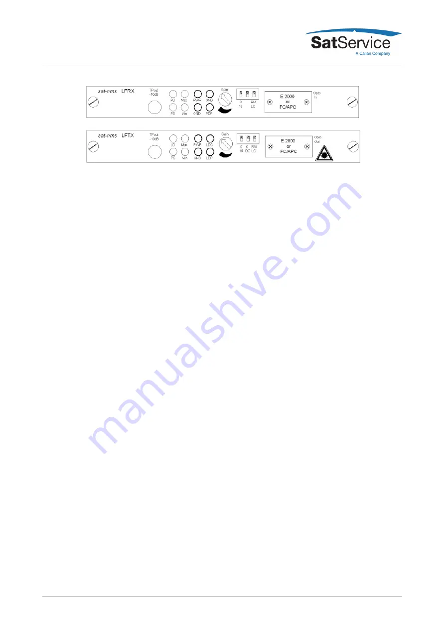 Calian SatService sat-nms LF20 User Manual Download Page 16