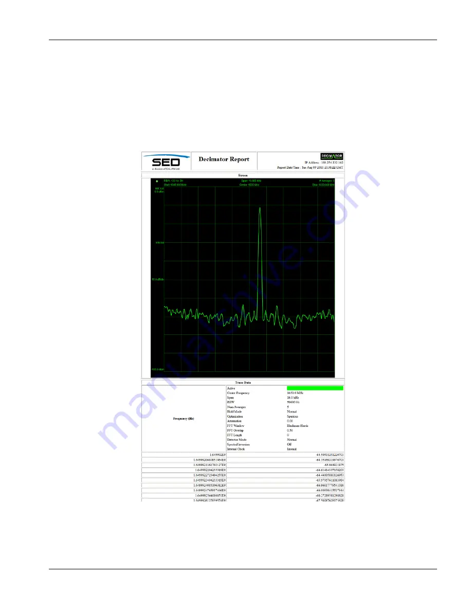 Calian SED Decimator Quicktour Download Page 26