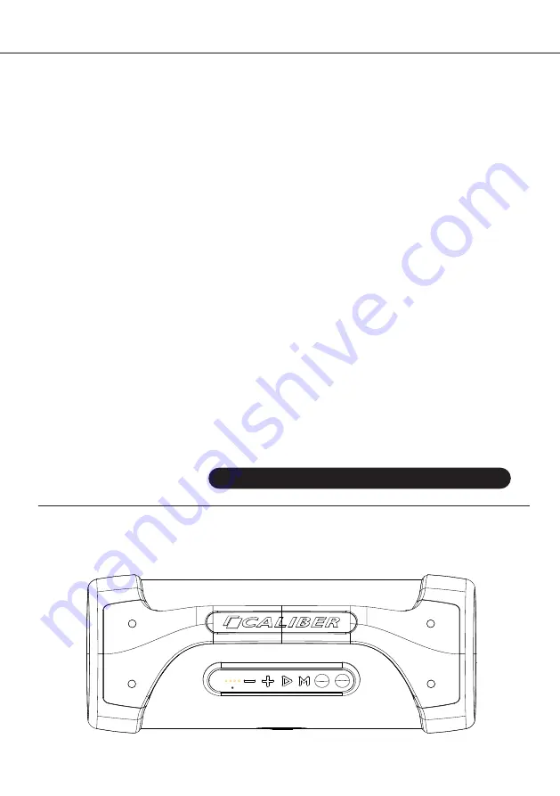 Caliber HPG 440BT Manual Download Page 2