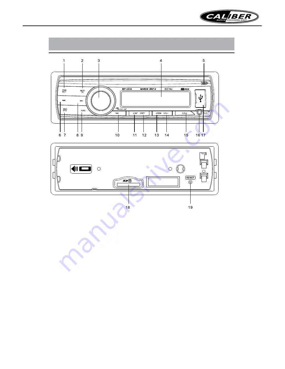 Caliber RMD 212 Скачать руководство пользователя страница 10