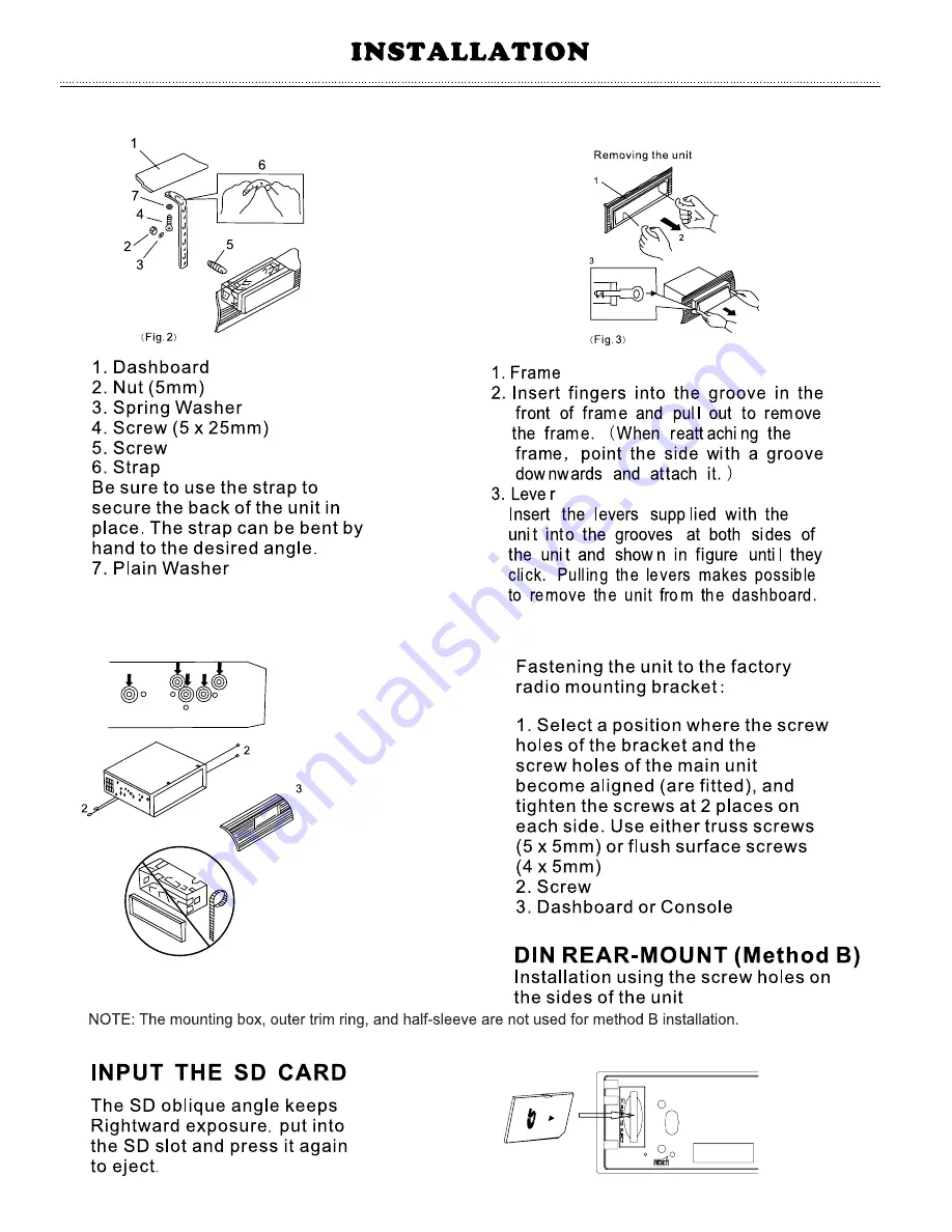 Caliber RMD 231/BT User Manual Download Page 3