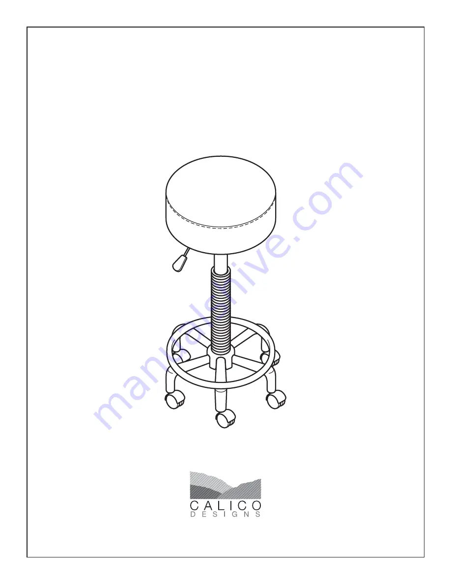 CALICO DESIGNS 13175 Assembly Instructions Download Page 1