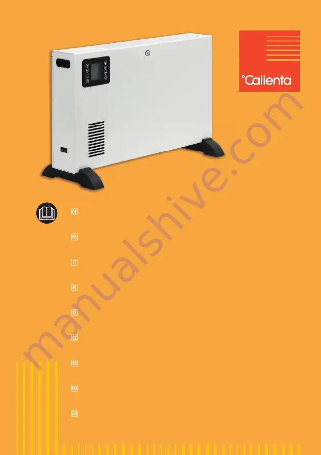 Calienta 10622892 Operating Instructions Manual Download Page 1