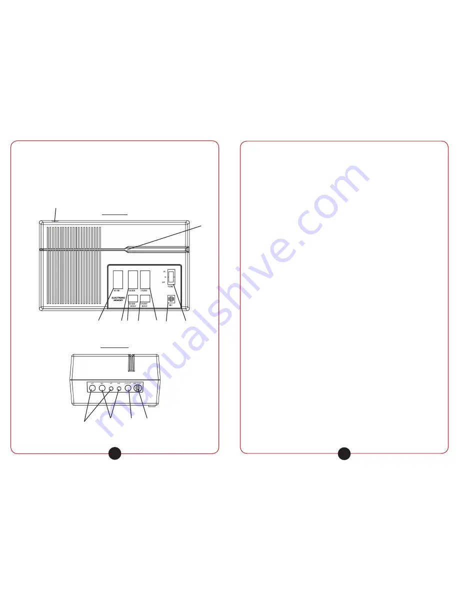 Califone CAR2020 User Manual Download Page 4