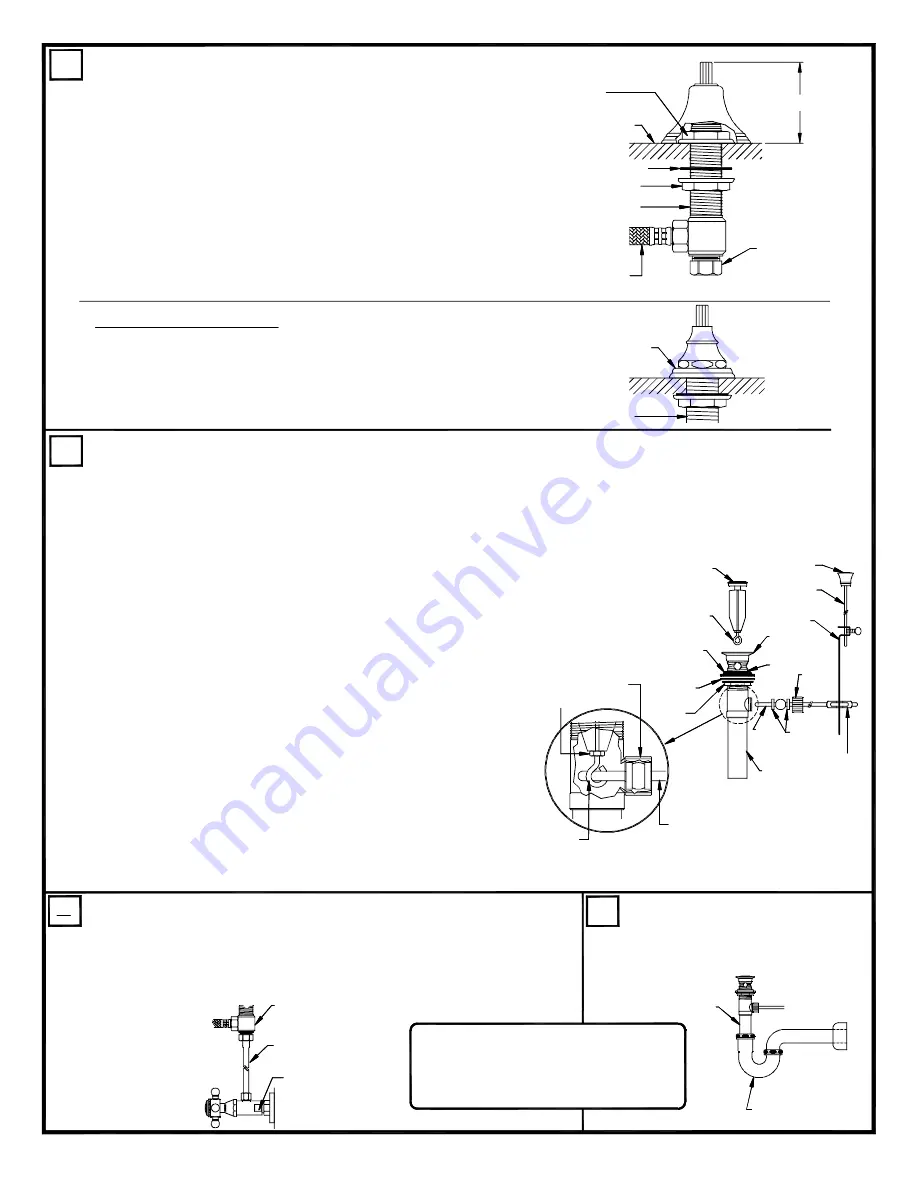 California Faucets 32 Series Installation Instructions Download Page 2