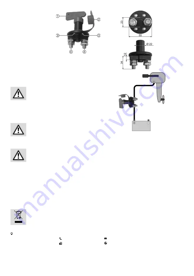 CALIMA 46008 Operating Instructions Manual Download Page 3