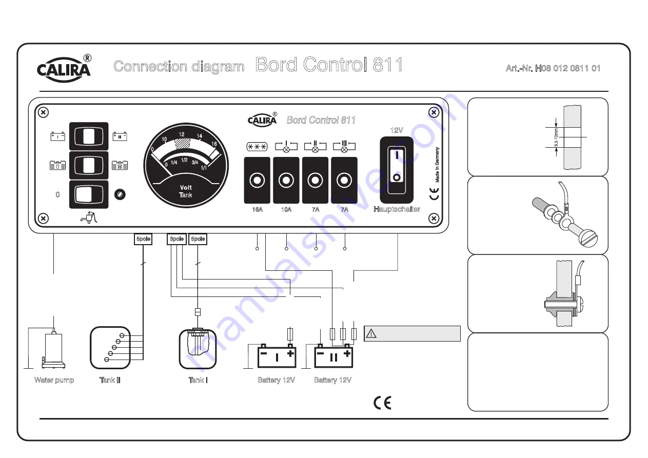 Calira 811 Manual Download Page 8