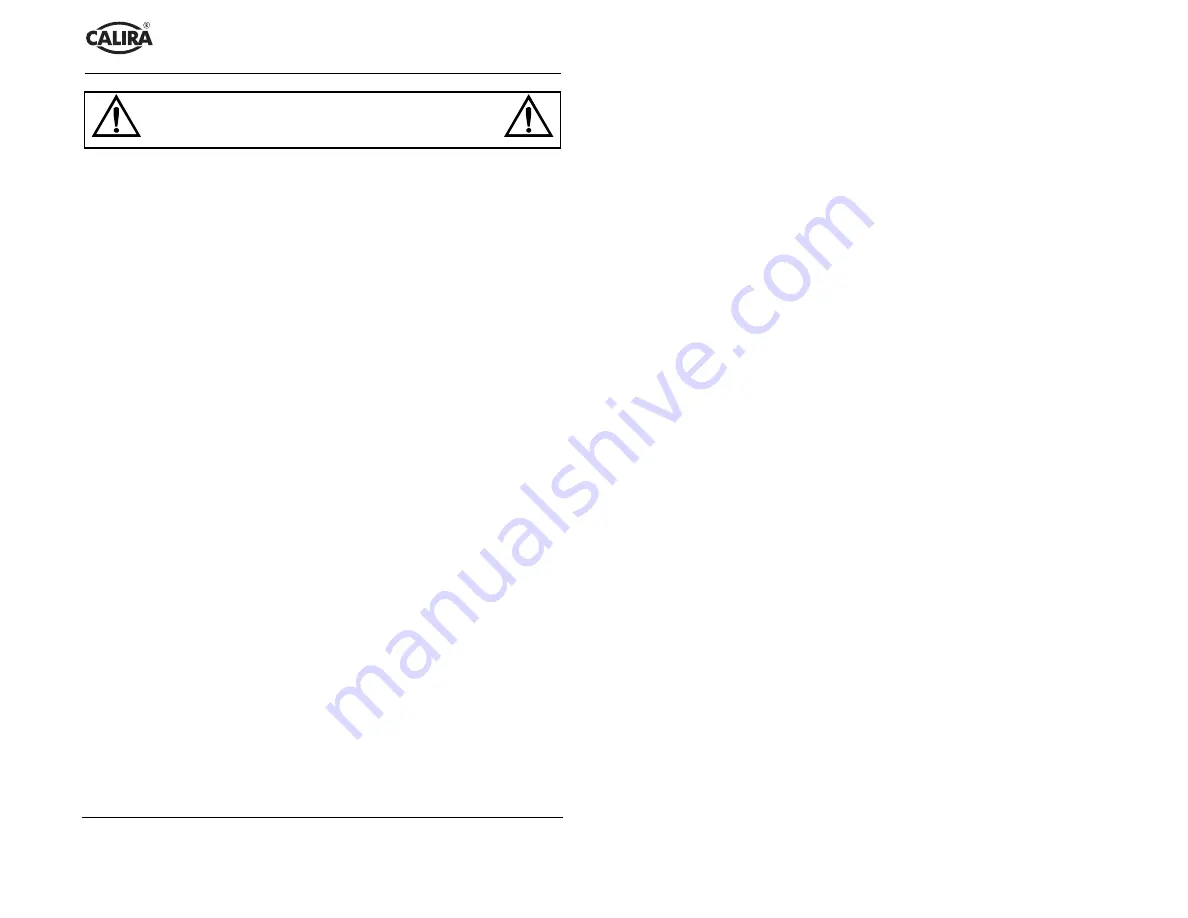 Calira Check-Panel 210 Operating Instructions Manual Download Page 30