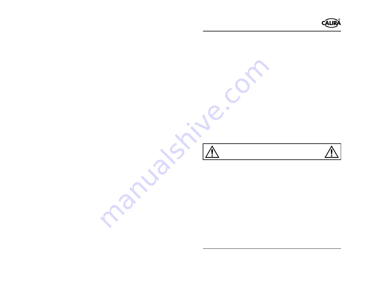 Calira EVS 38/20-DS/IU Operating Instructions Manual Download Page 67