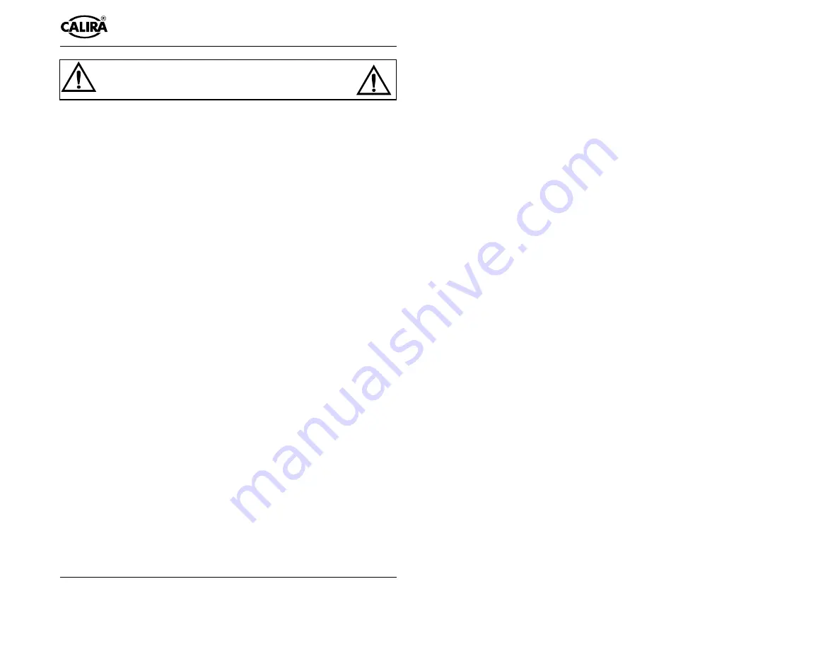 Calira Module C2 Operating Instructions Manual Download Page 18