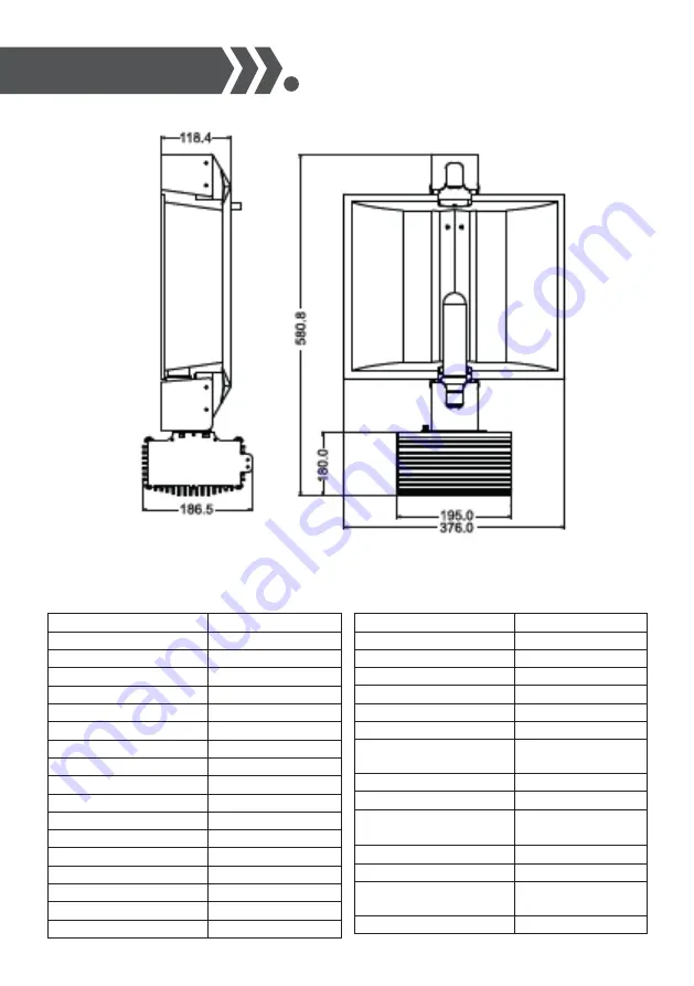 CALITEK Pro CMH 315W Manual Download Page 2