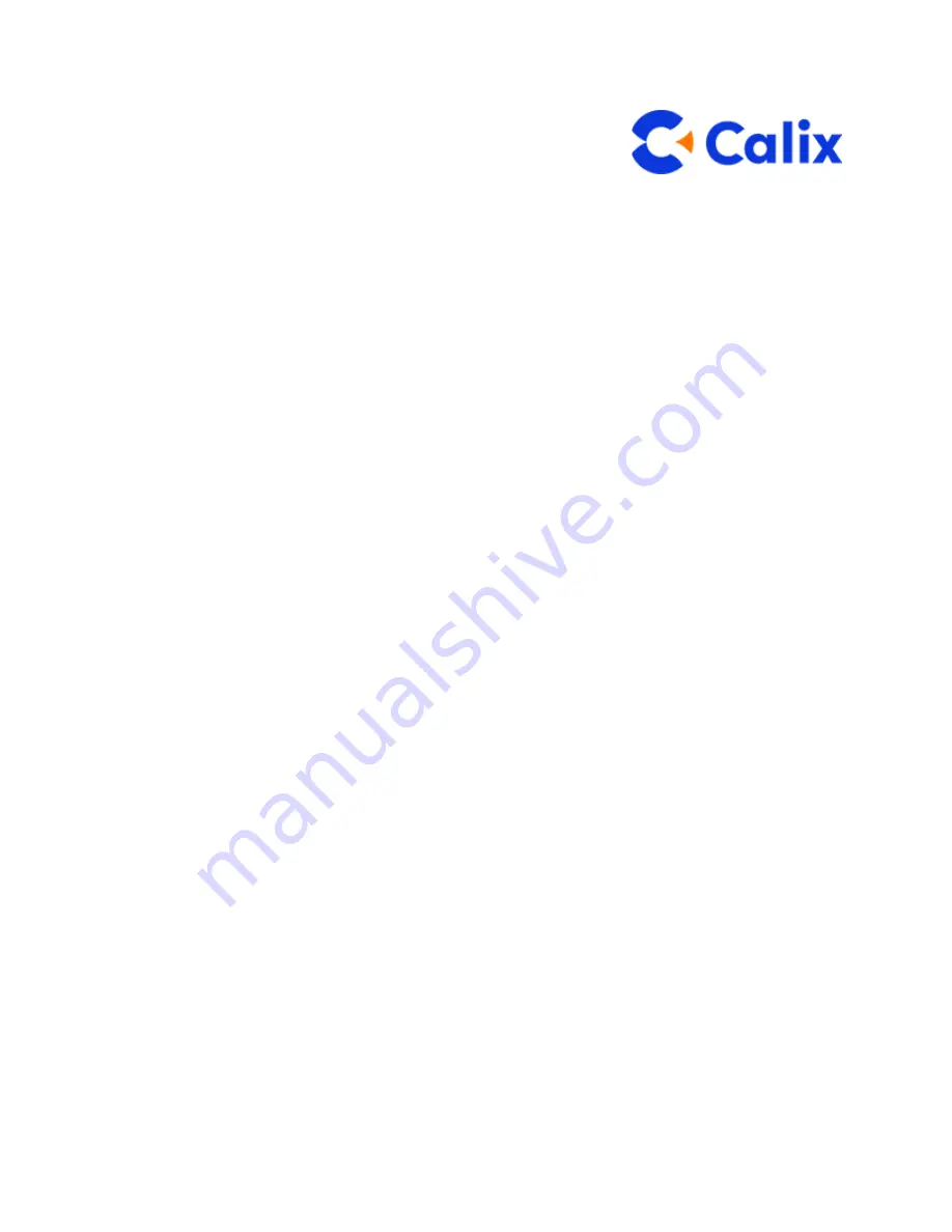 Calix BLAST u4g Installation Manual Download Page 1