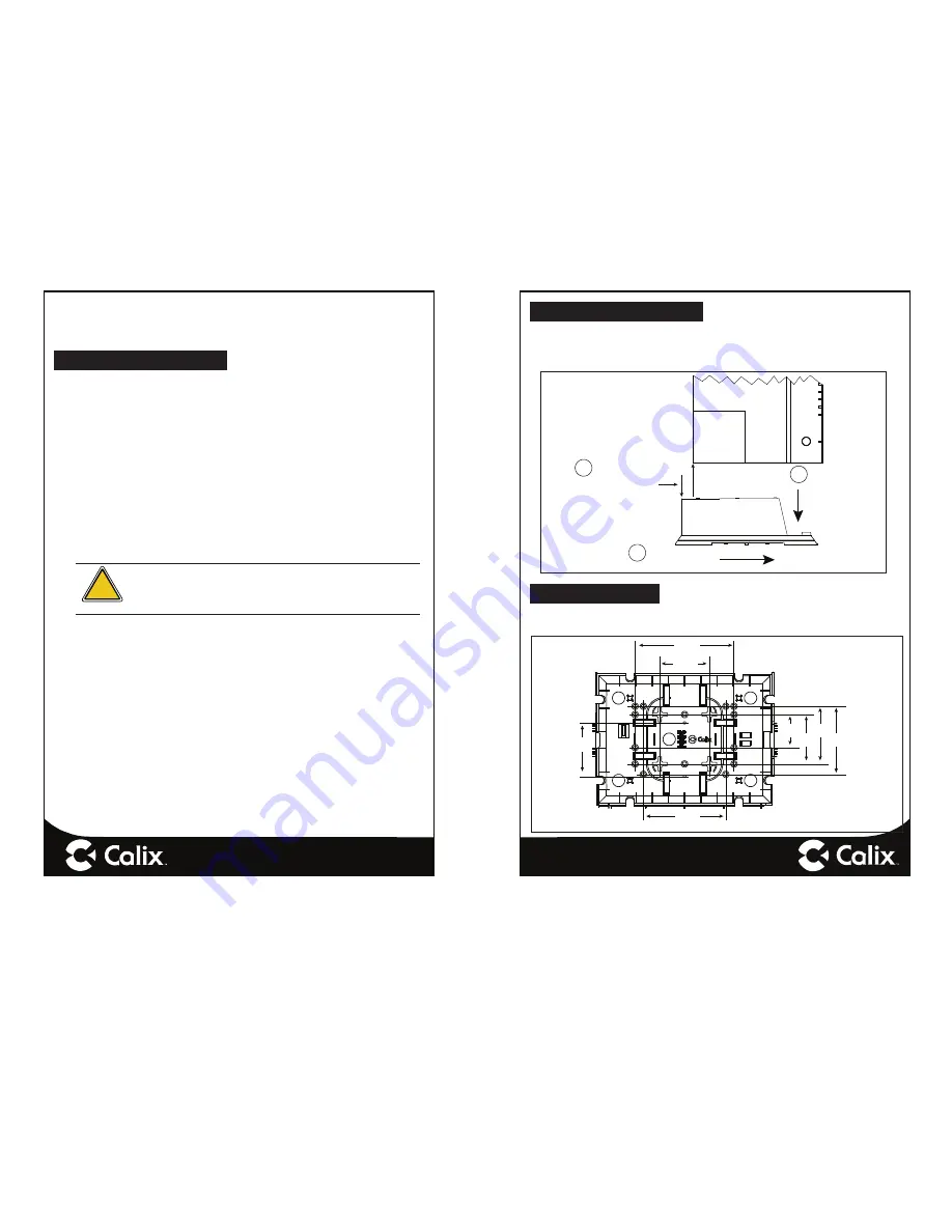 Calix GigaCenter 844F Quick Start Manual Download Page 3