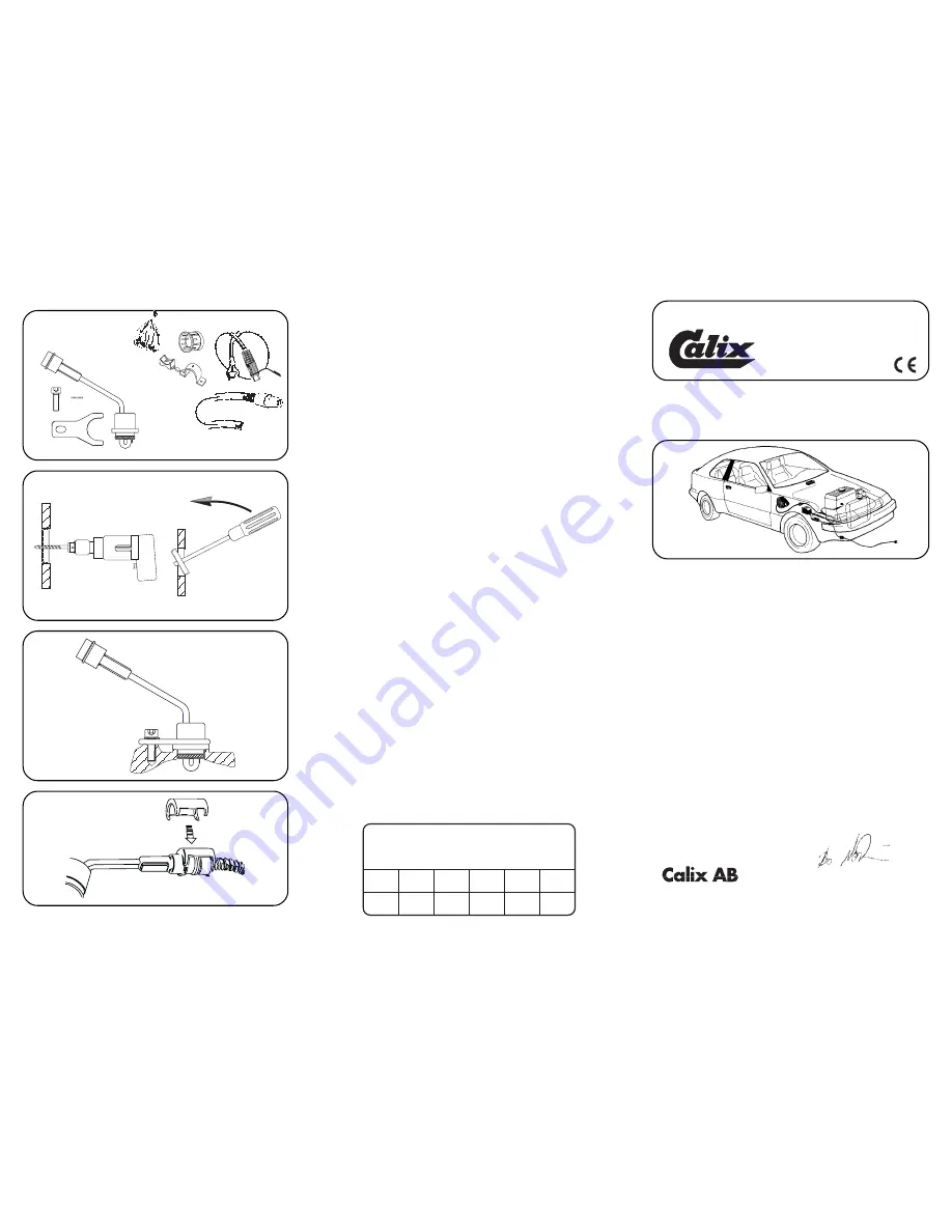 Calix M5T 258 Assembly Instructions Download Page 1