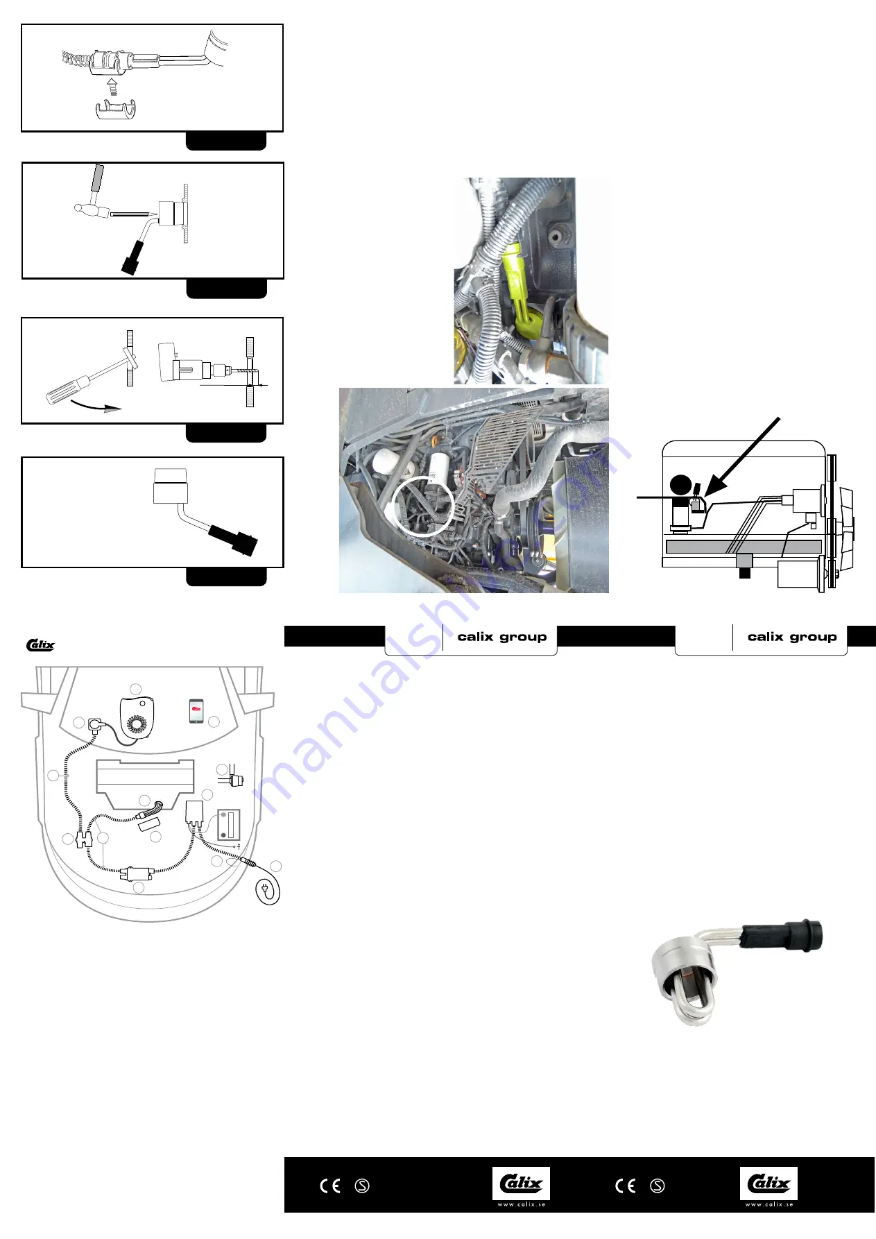 Calix M7T 734 Assembly Instructions Download Page 1