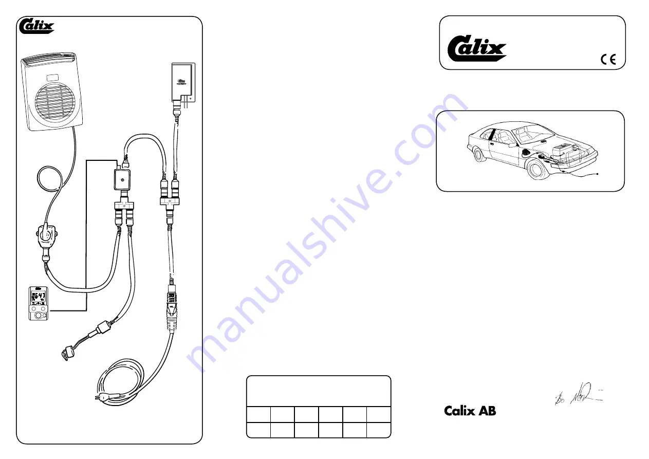 Calix MVP Series Assembly Instructions Download Page 1