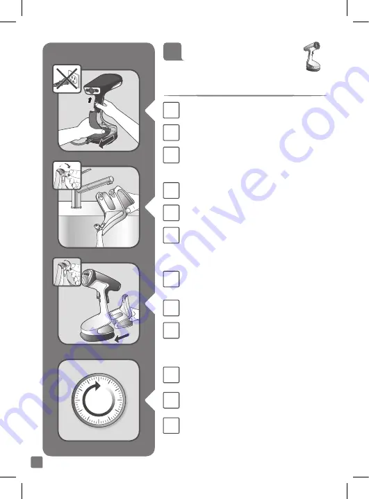 CALOR ACCESS STEAM+ DT8150C0 Manual Download Page 12