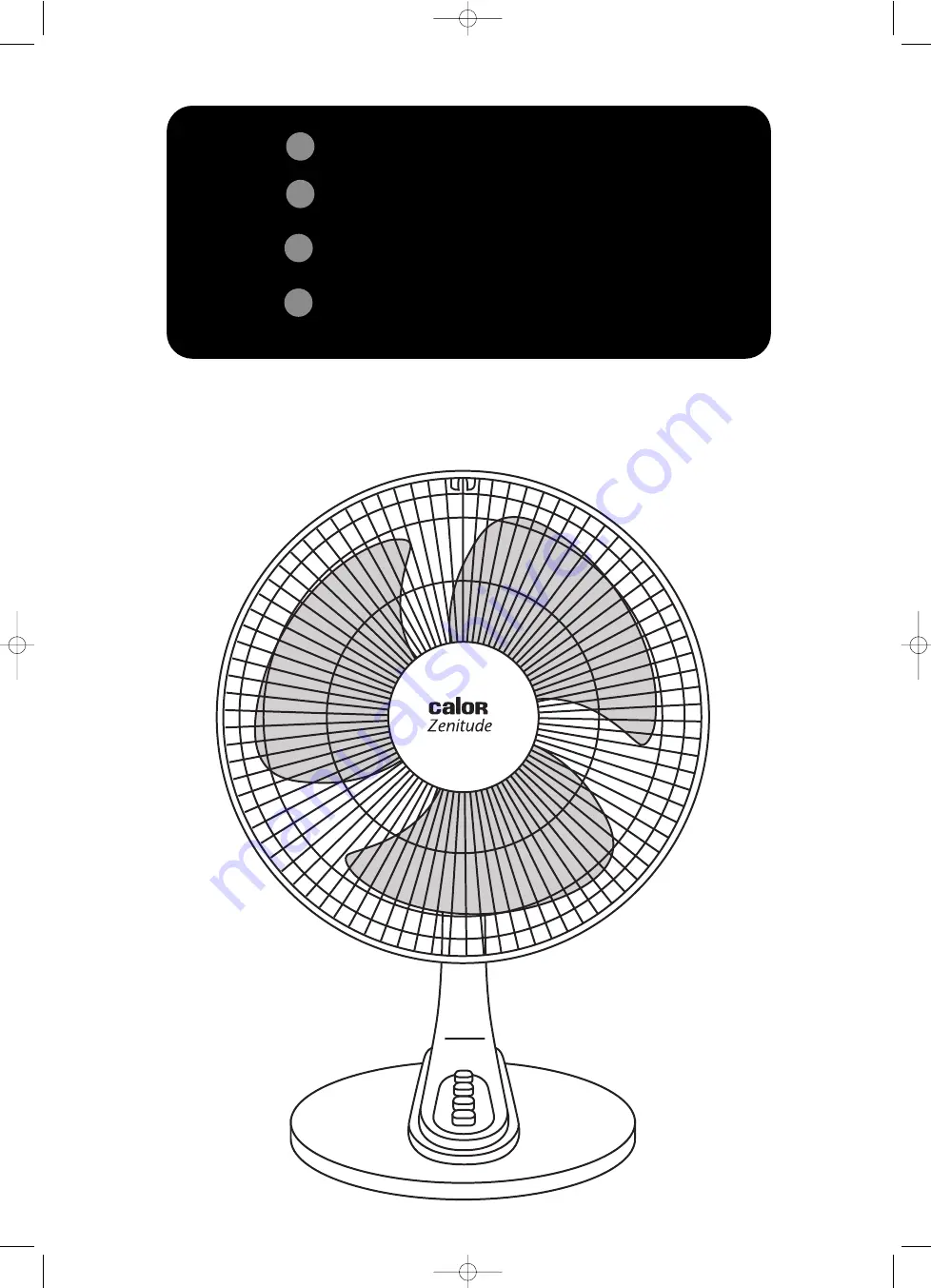 CALOR Zenitude Instructions For Use Manual Download Page 1