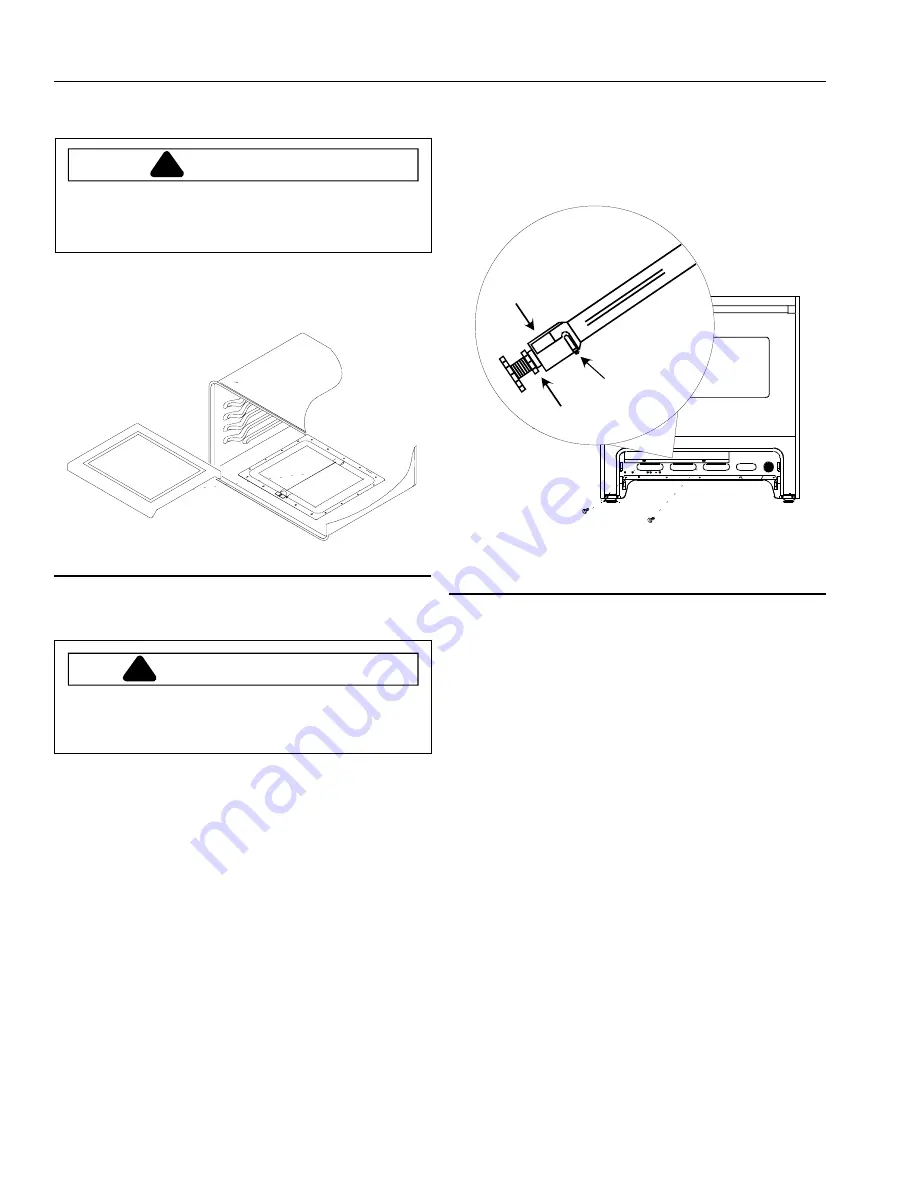 Caloric CSG7103 Owner'S Manual Download Page 44