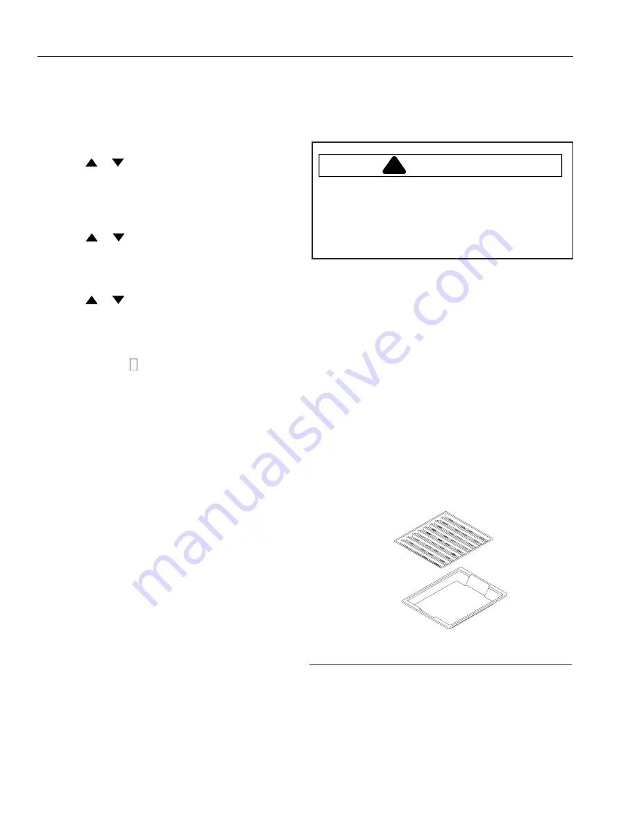 Caloric CST 6512 Owner'S Manual Download Page 20