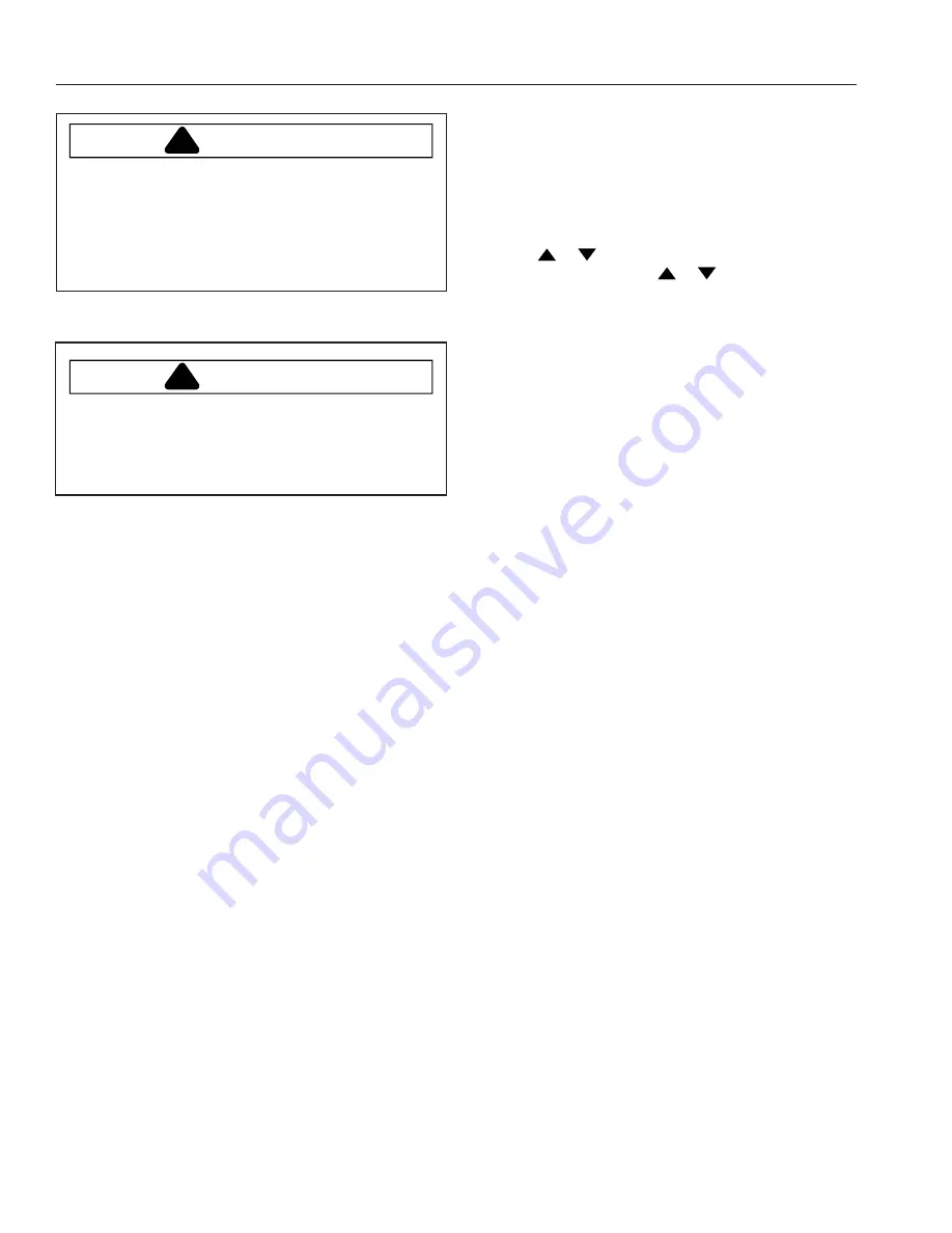 Caloric CST 6512 Owner'S Manual Download Page 22