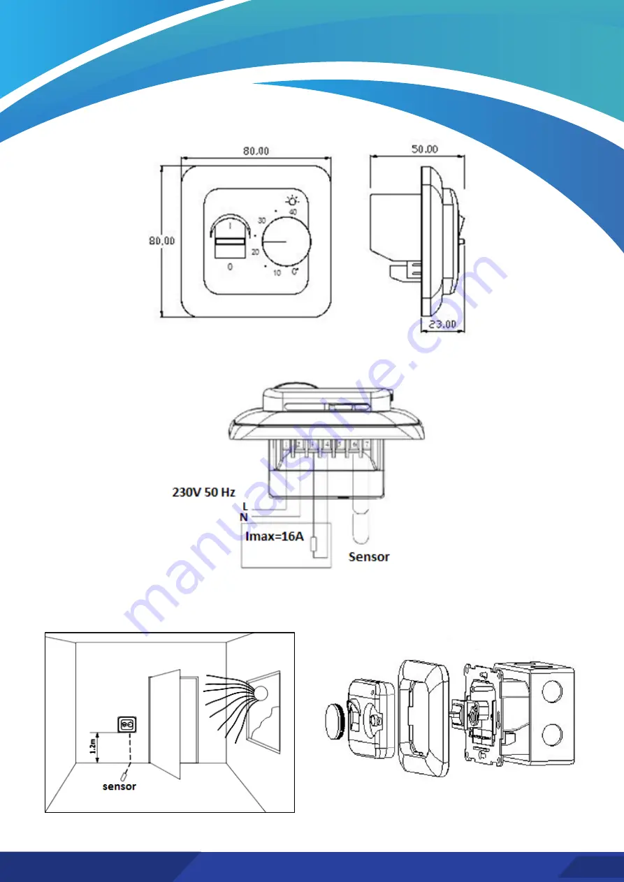 CALORIQUE BTC70 User Manual Download Page 2