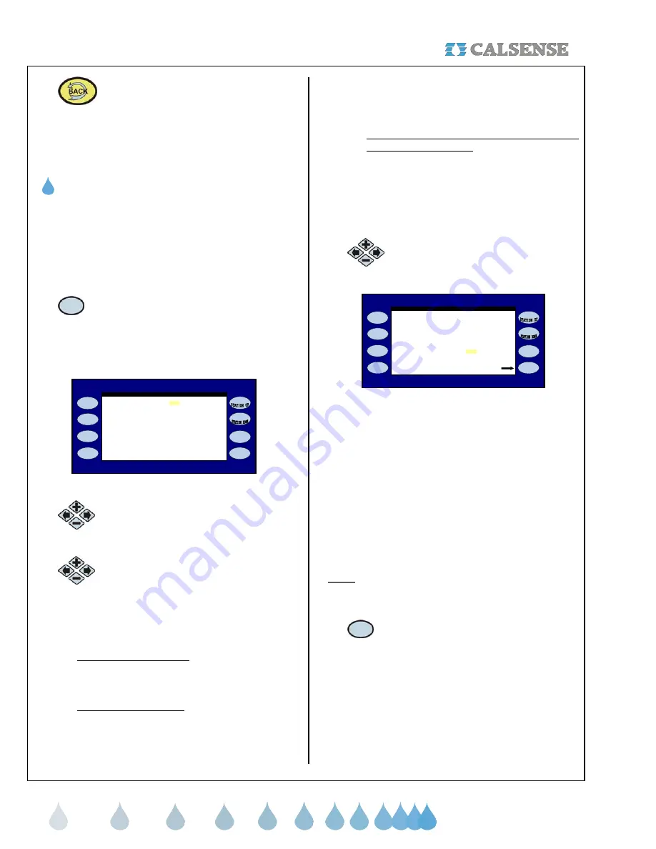 Calsense ET2000e Programming Manual Download Page 22