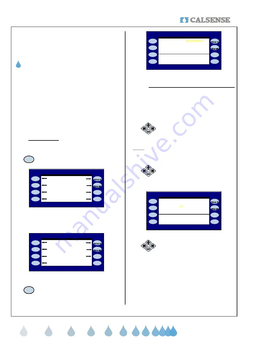 Calsense ET2000e Programming Manual Download Page 26