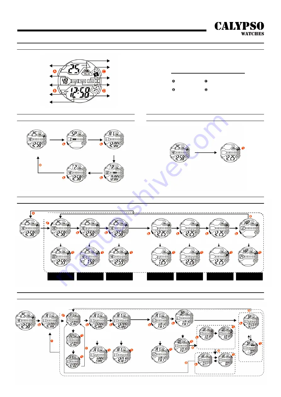 Calypso Watches IKMK5815M Instruction Manual Download Page 11