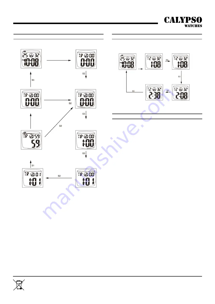 Calypso Watches IKMK5840 Instruction Manual Download Page 3