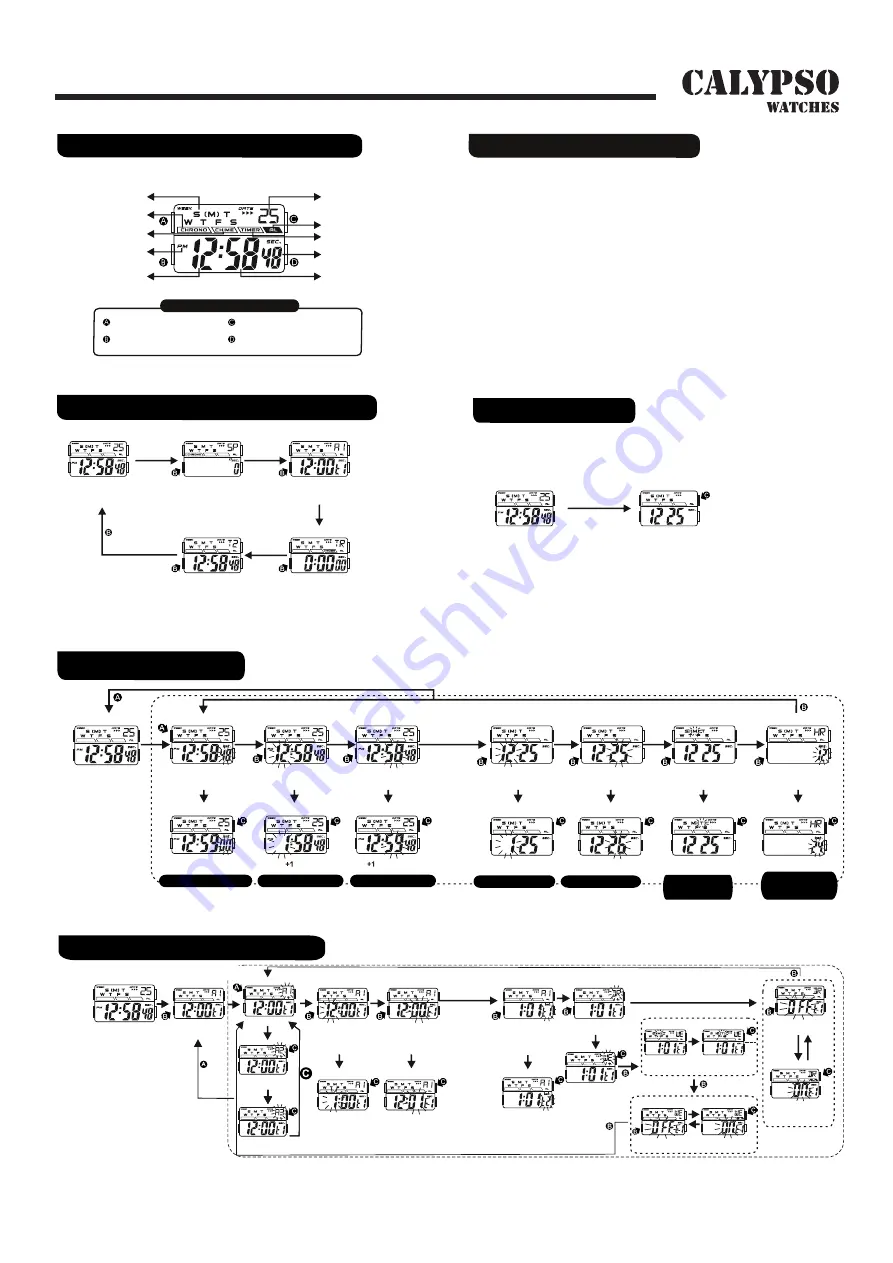 Calypso Watches X-Trem IKMK5810M Instruction Manual Download Page 17