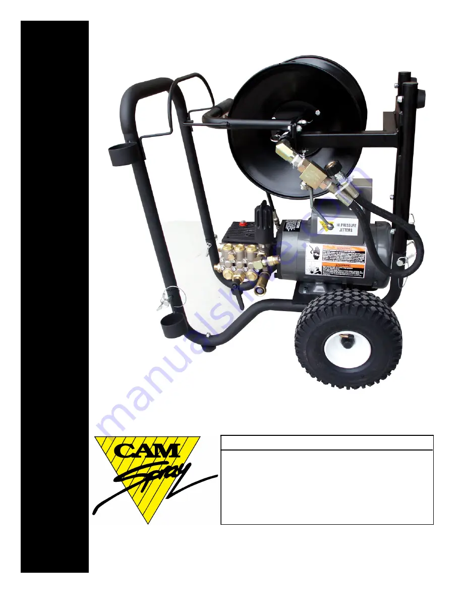 Cam Spray CS1000.22 Operator'S Manual Download Page 1