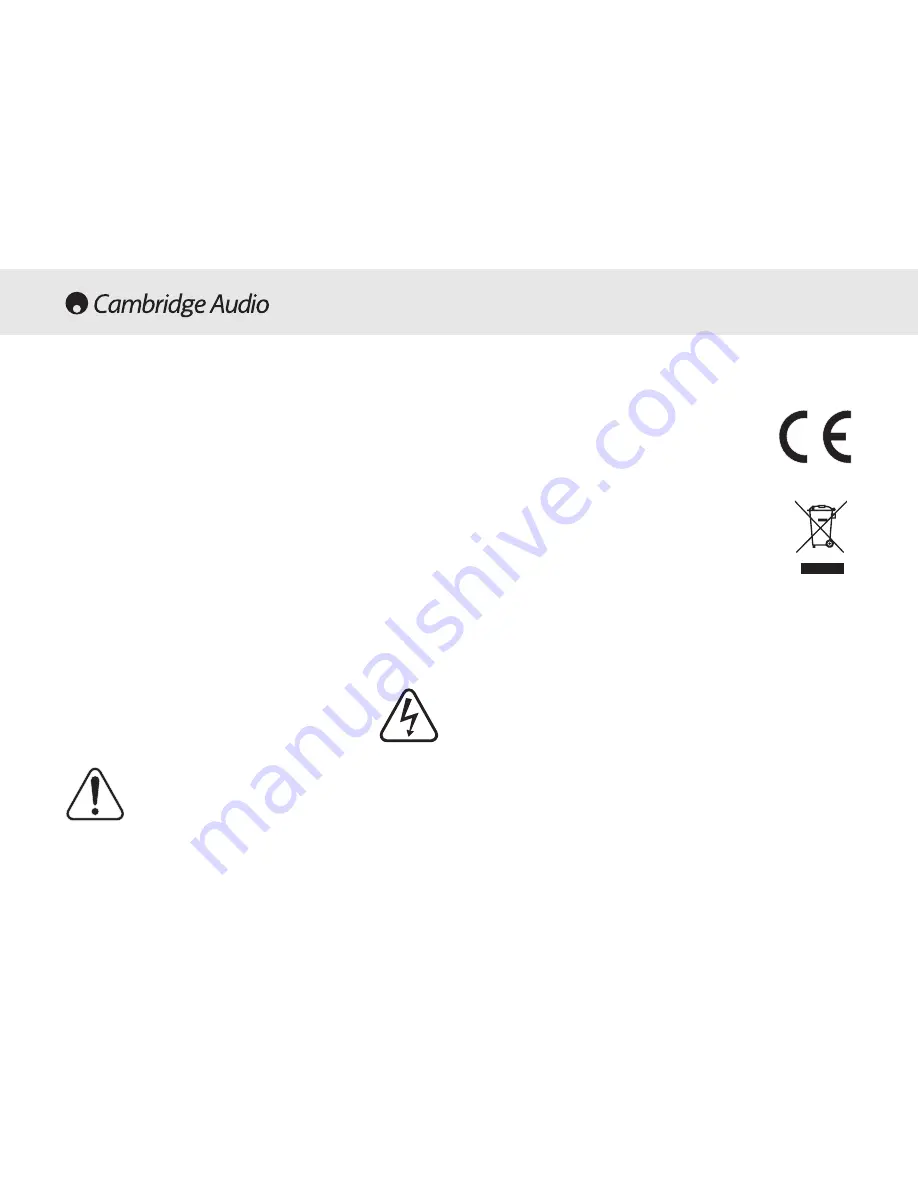 Cambridge Audio Azur 340T User Manual Download Page 34