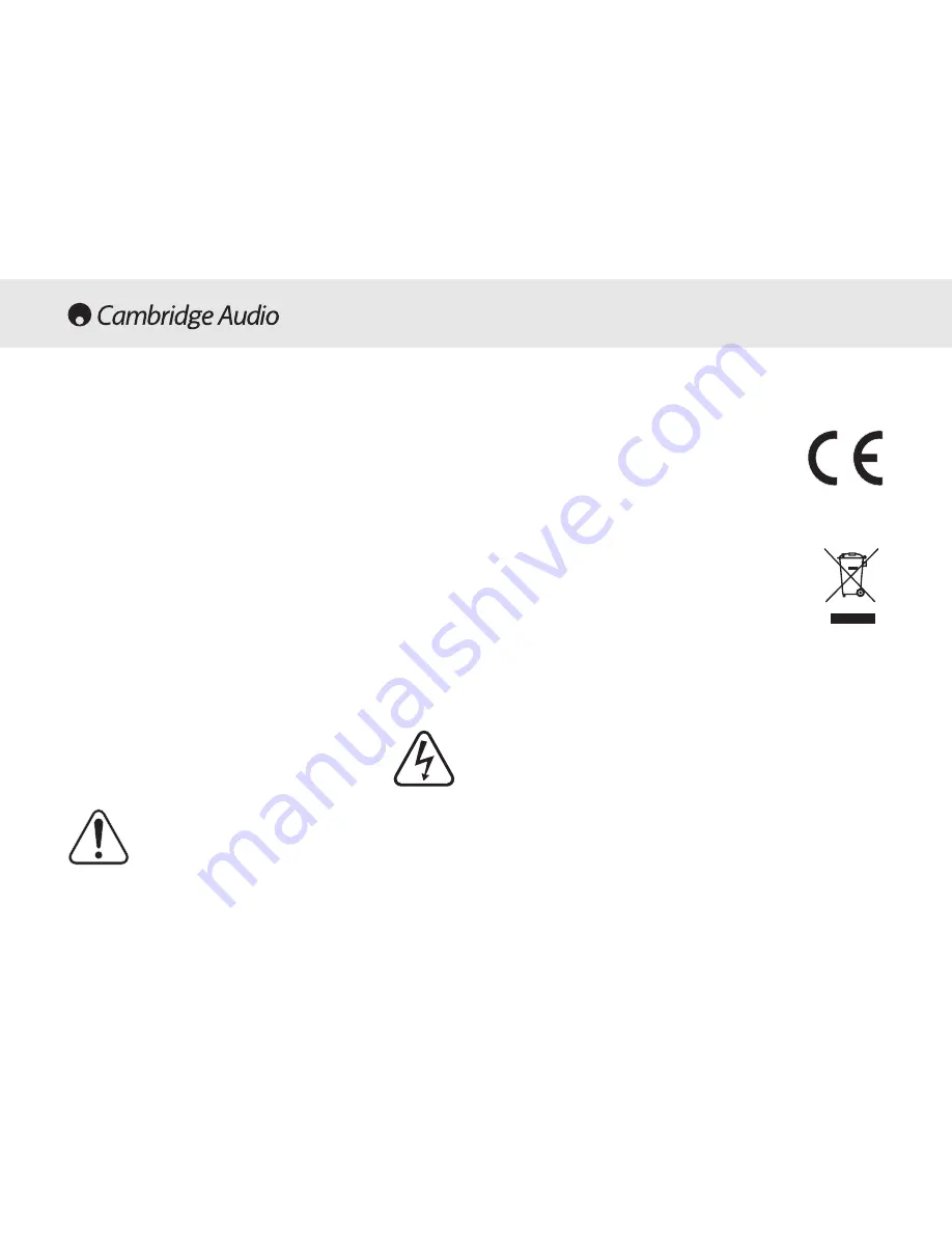 Cambridge Audio Azur 340T User Manual Download Page 54