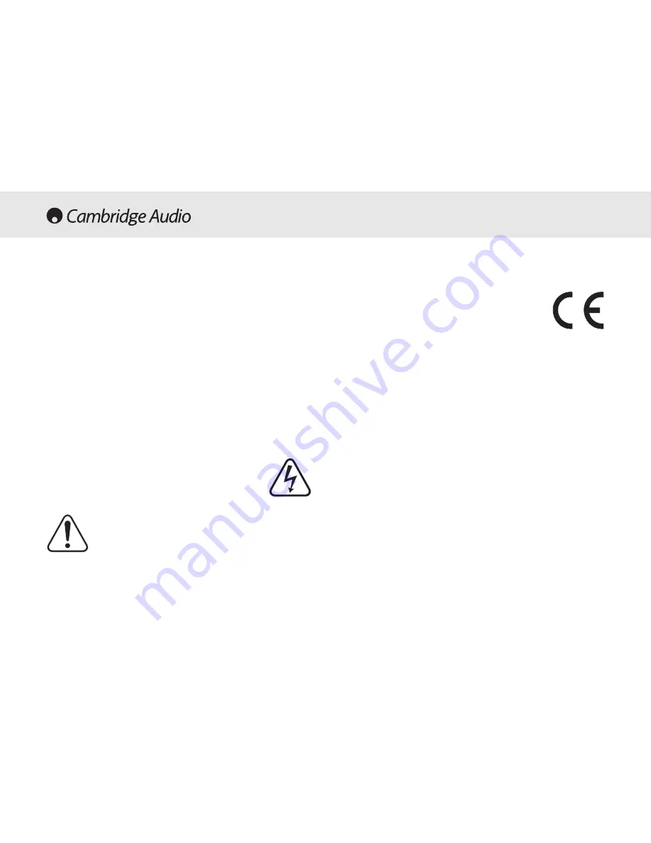 Cambridge Audio azur 540D User Manual Download Page 60