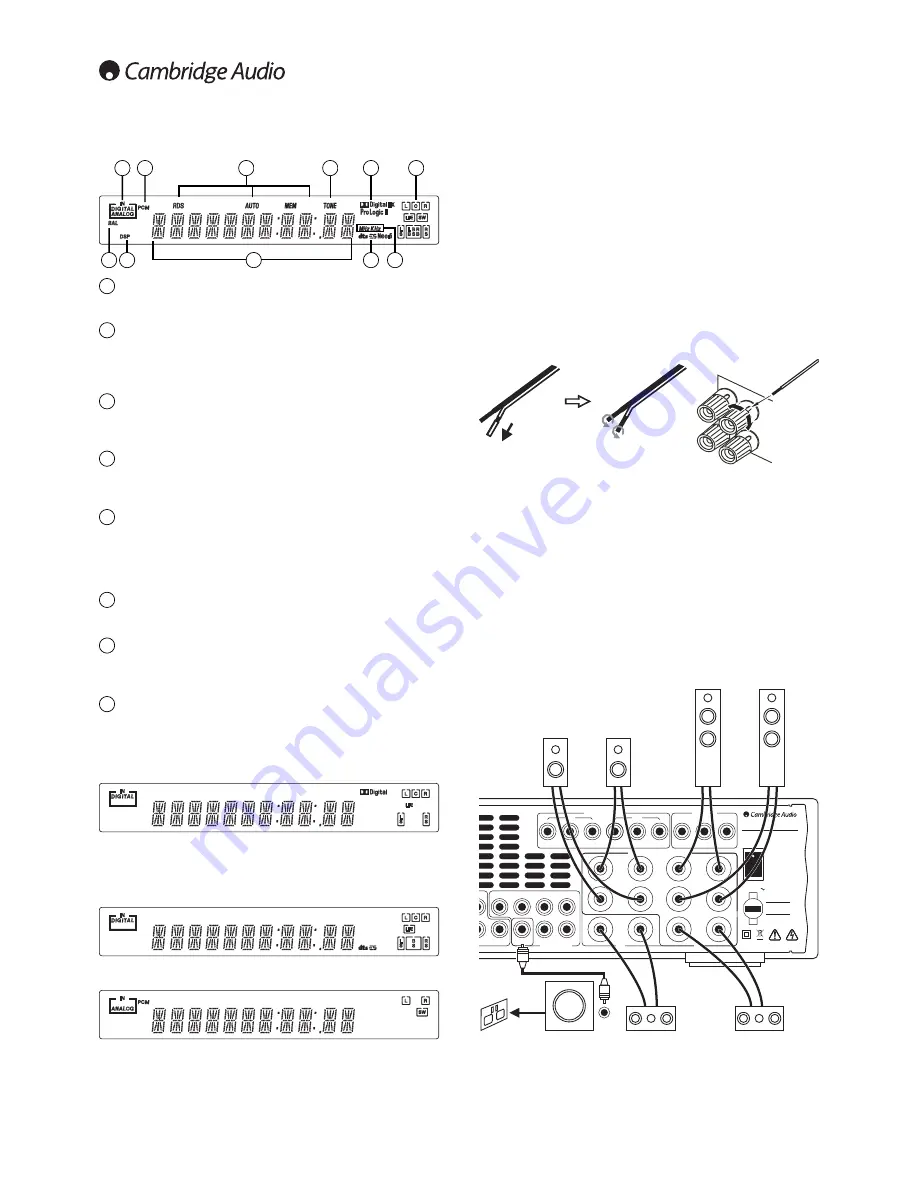 Cambridge Audio Azur 540R V3 User Manual Download Page 8