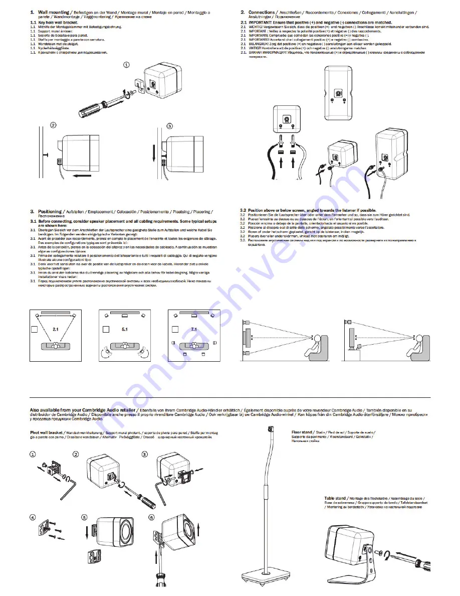 Cambridge Audio minx min 11 Installation Manual Download Page 2