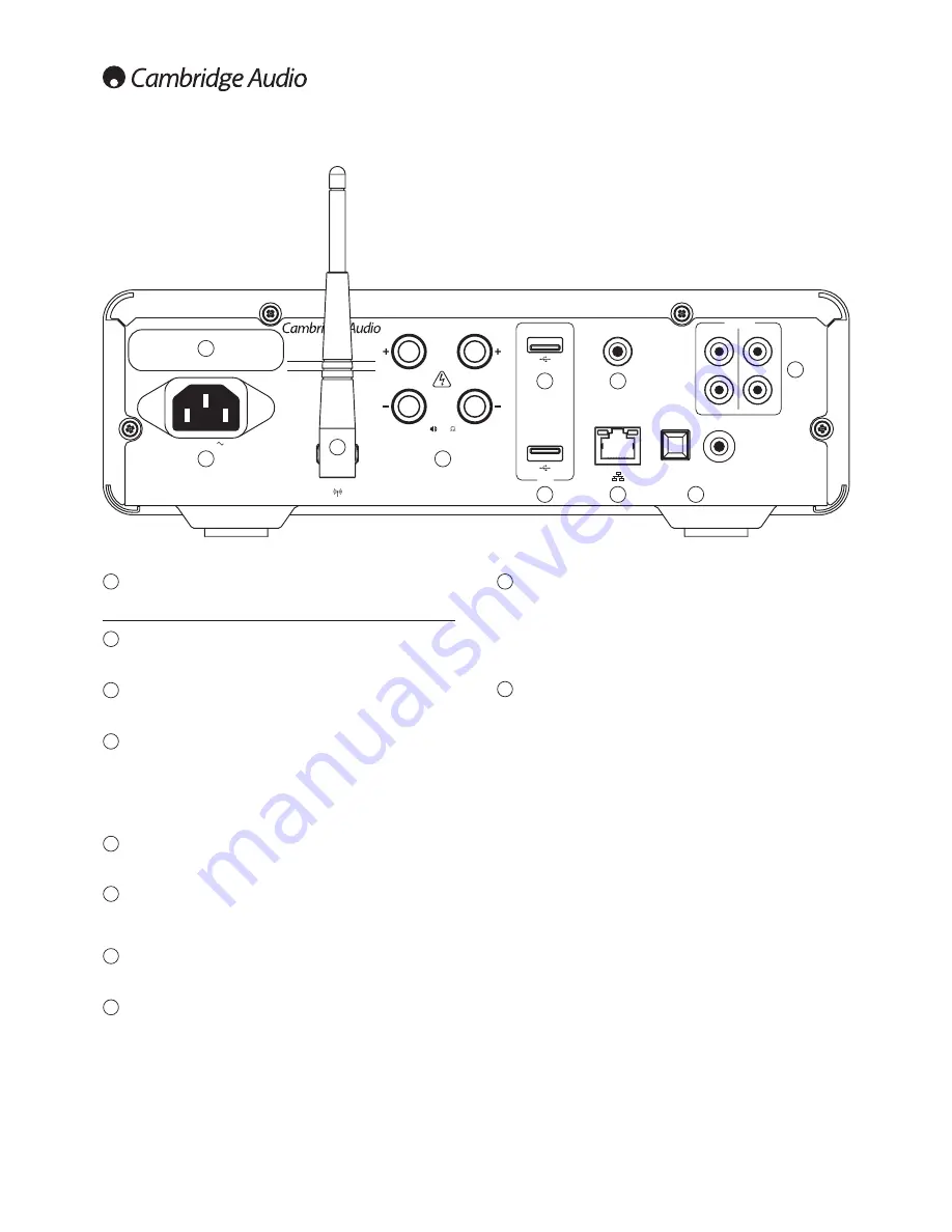 Cambridge Audio Minx Xi Скачать руководство пользователя страница 6