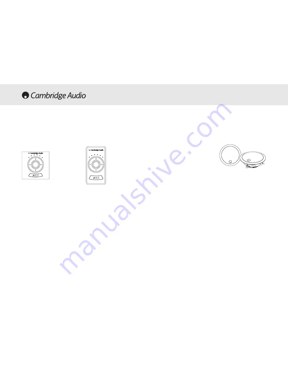 Cambridge Audio Multi-room speaker system Installation Manual Download Page 44