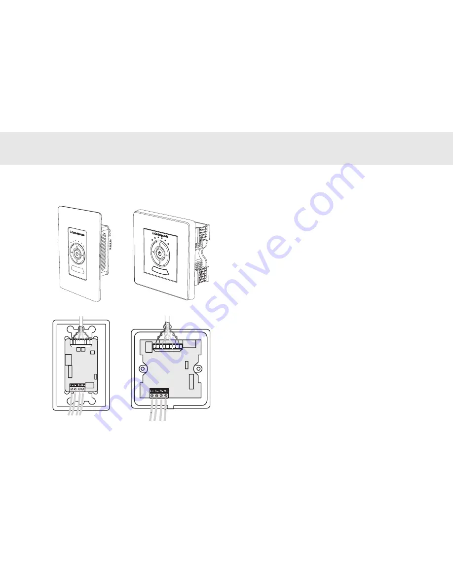 Cambridge Audio Multi-room speaker system Installation Manual Download Page 113