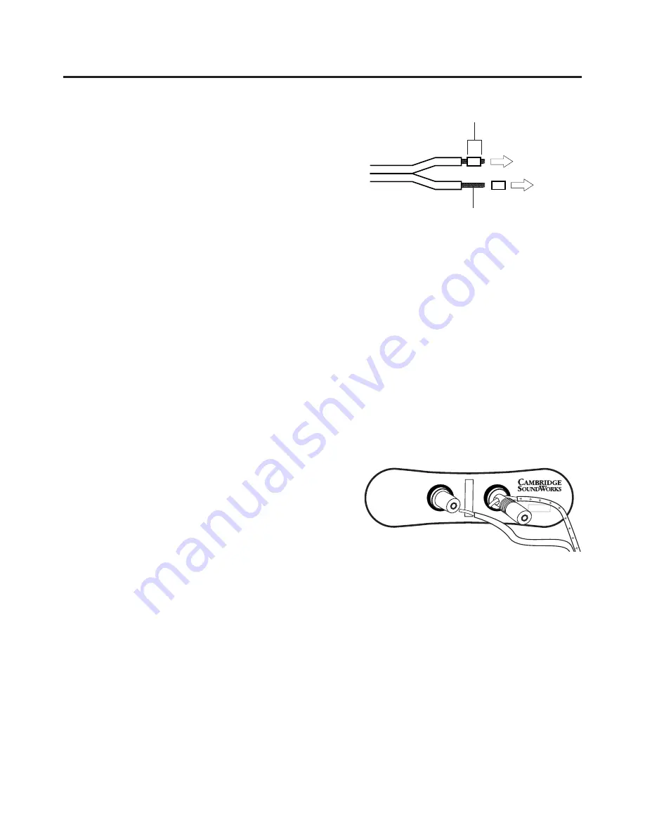 Cambridge SoundWorks Newton Series S300 MultiPole User Manual Download Page 8